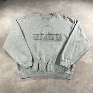 Vintage St. Louis Missouri Souvenir Pullover Sweatshirt XL